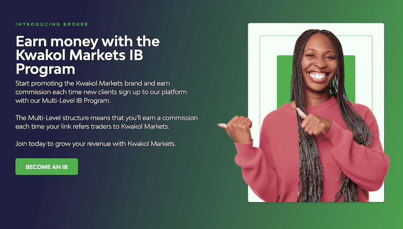 Kwakol Markets Launches Lucrative IB Program with Up to 60% Revenue Sharing